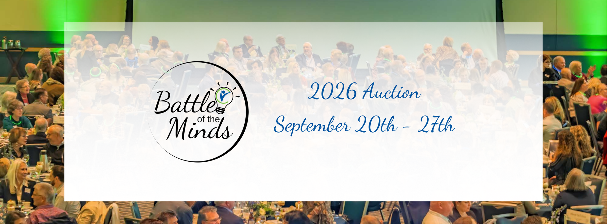 Annual Battle of the Minds Online Auction